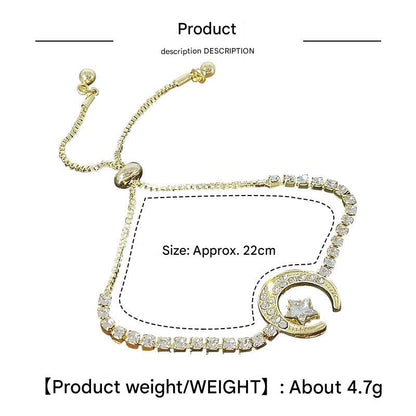 Close-up of Trendy Zirconia Bracelet Image 2
