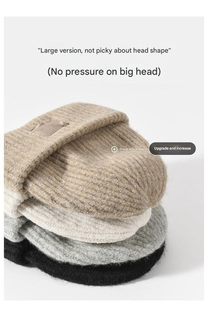 cozy women's knit hat outdoor styling