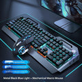 Wired Black - [Ice Blue Light Black Switch] + Wired Mouse