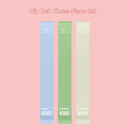 Resistance bands in various colors