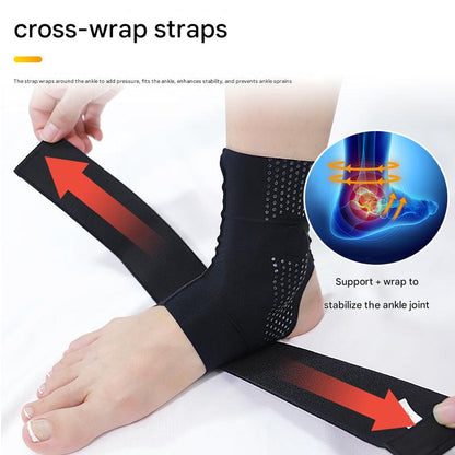 Premium Ankle Brace back view