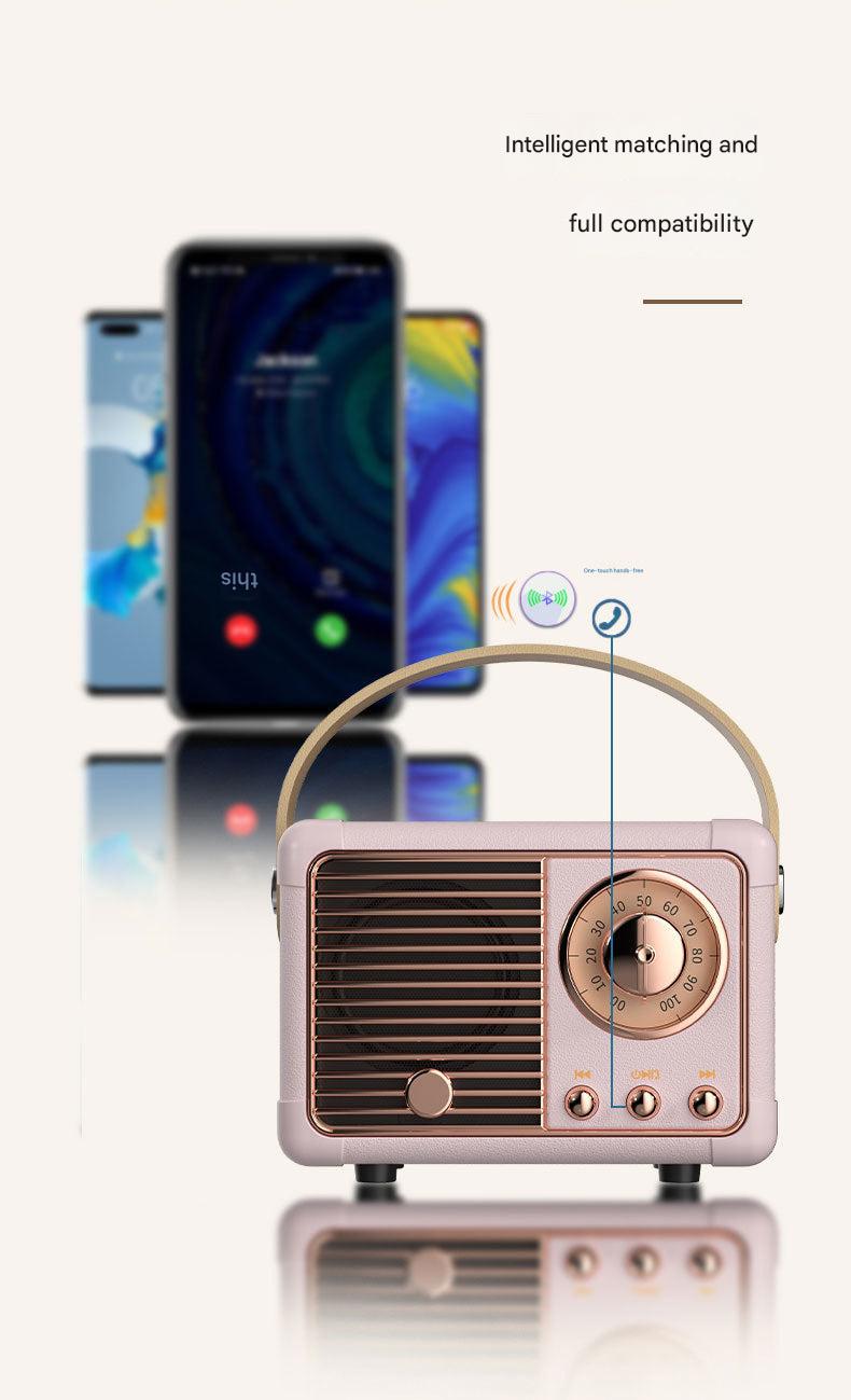 Portable speaker with USB and AUX support