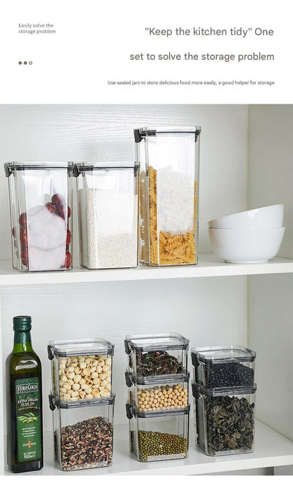 clear plastic kitchen storage container 4