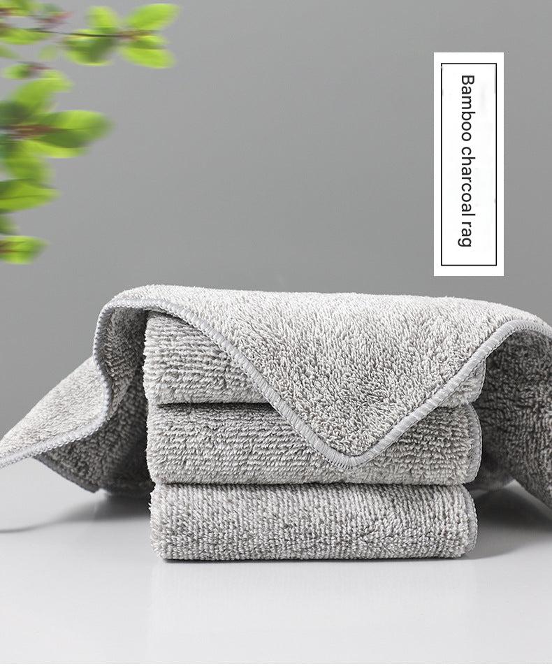 Bamboo charcoal cleaning cloth image 4