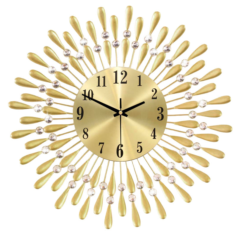 Durable Iron Metal Wall Clock Image 6