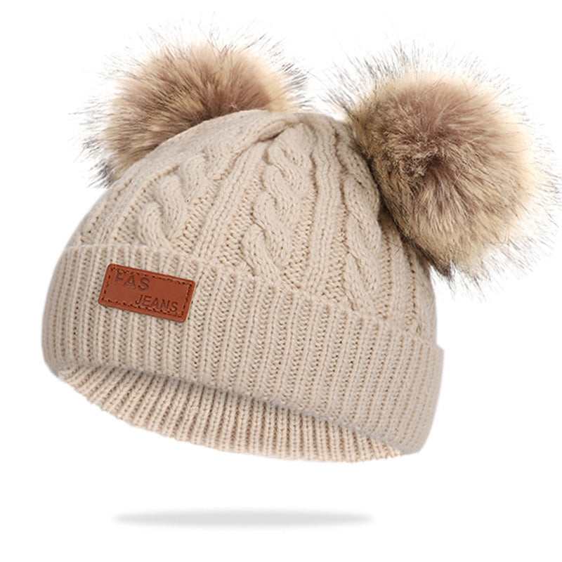 Cozy winter accessories for children