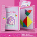 Set 4: Girl's Magnetic Tangram Set (Pack of 1)
