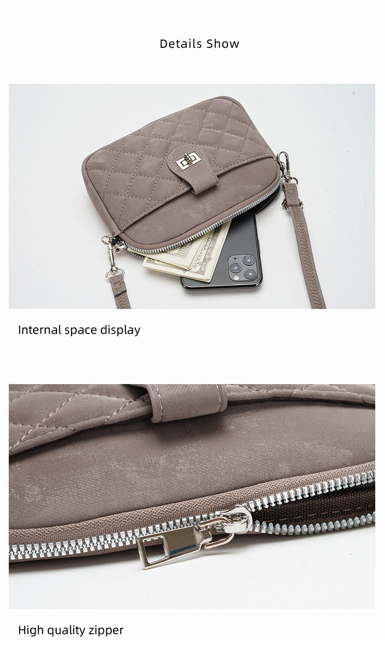 Front view of stylish phone bag image 3