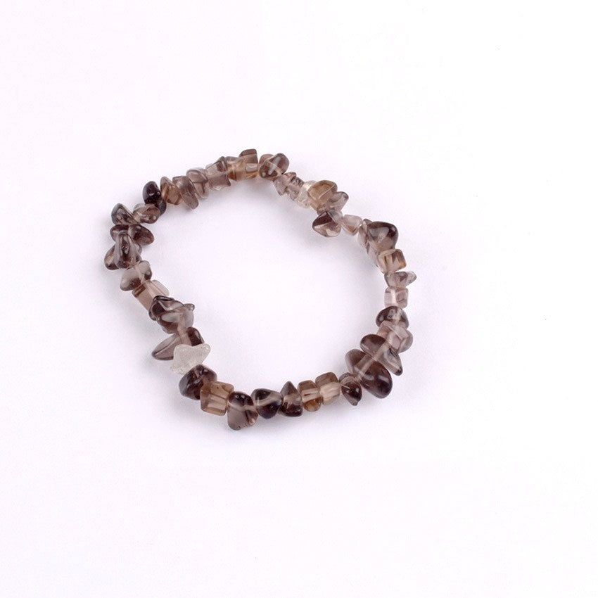 Close-up of natural gemstones in bracelet image 6