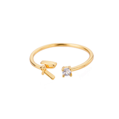 customized gold ring for unisex