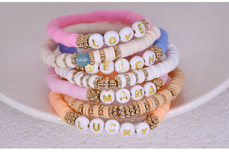 Collection of friendship bracelets in different colors - image 10