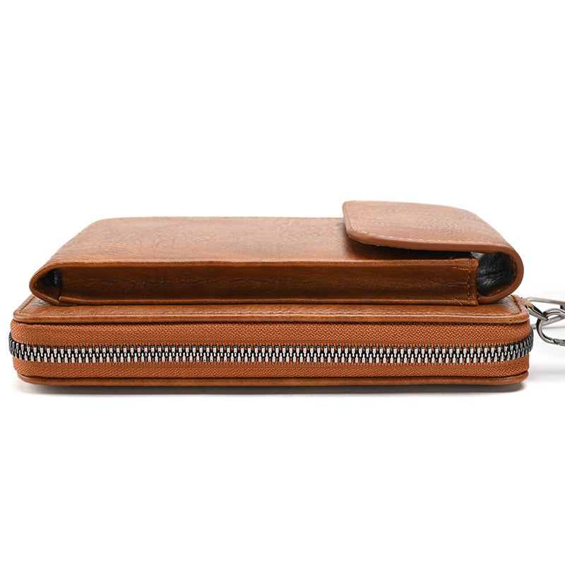 Women's crossbody wallet white