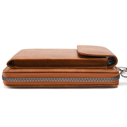 Women's crossbody wallet white