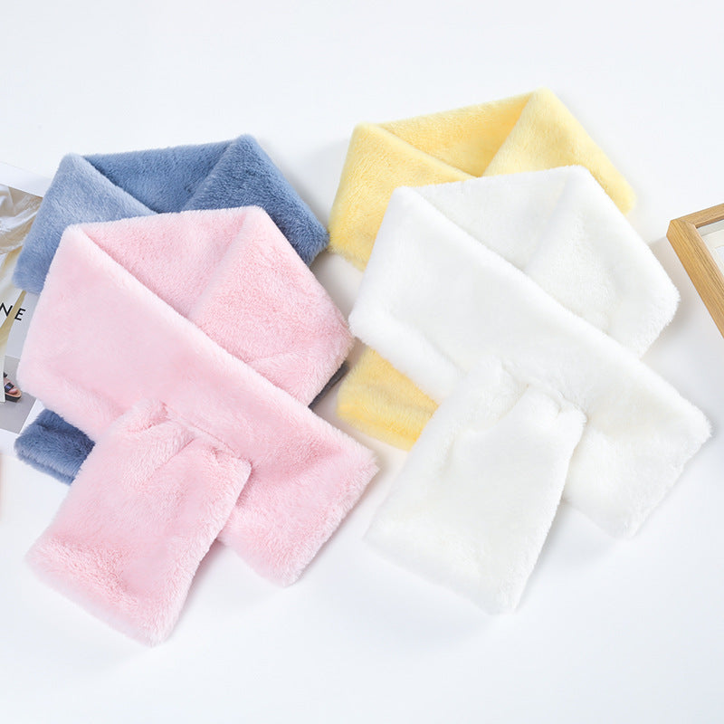 Cozy Multi-Color Faux Fur Scarf Image 9