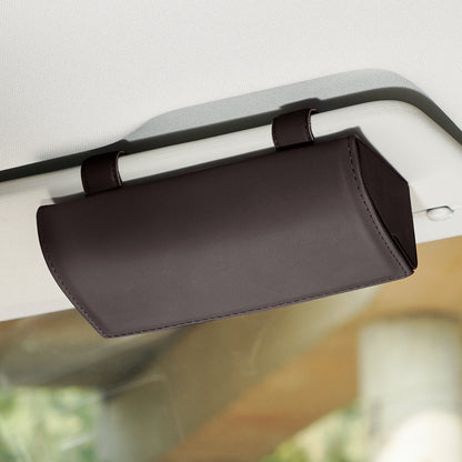 Car sunglasses holder document organizer