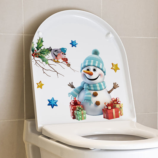 Festive bathroom accessory snowman image 6