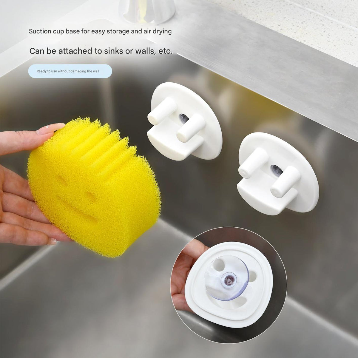Eco-friendly sponge for household cleaning