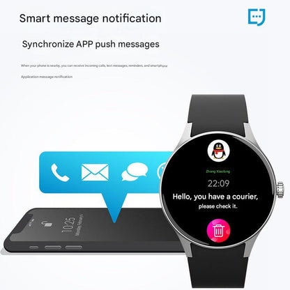 Smart fitness watch displaying health metrics