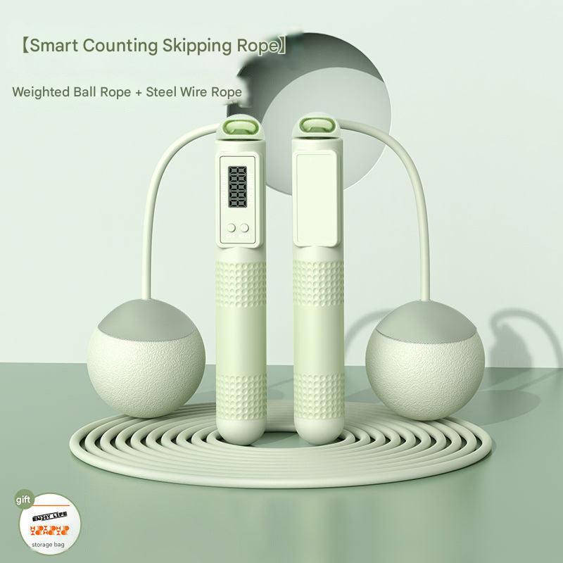 Smart Weighted Jump Rope Side View