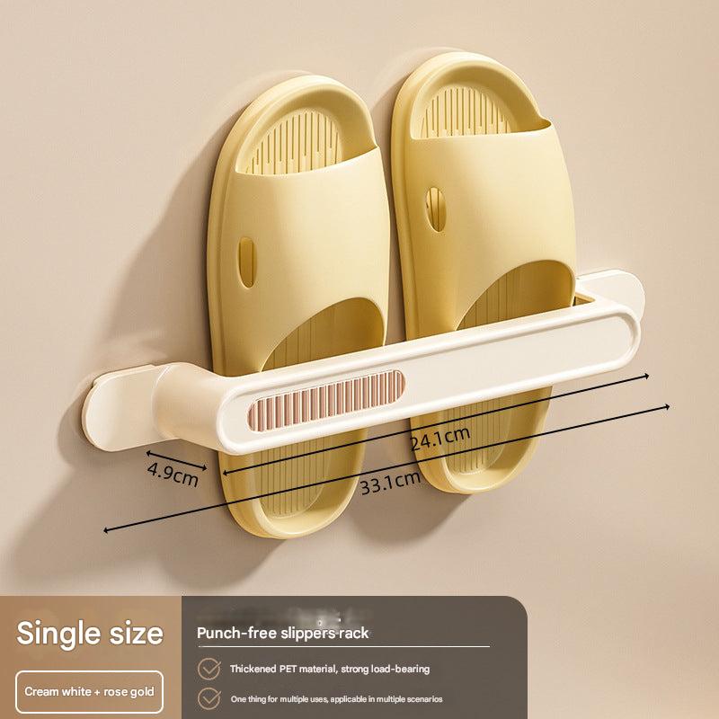 Space-saving wall rack design