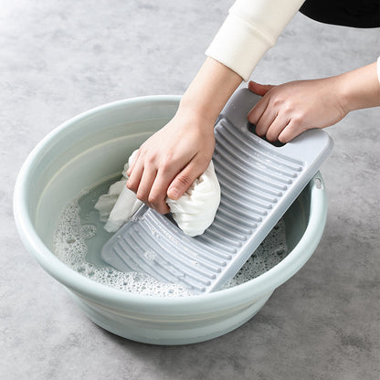 Multi-functional plastic laundry board