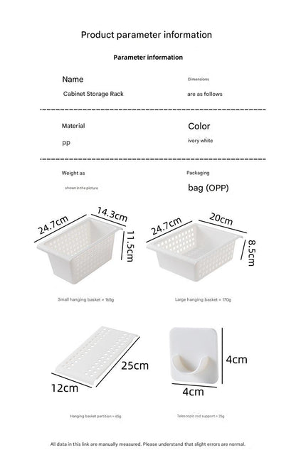 Multifunctional storage rack in trendy decor