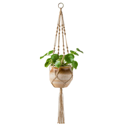 Durable cotton plant hanger showing different pots - image 6