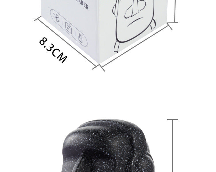 Bluetooth speaker design close-up image 2
