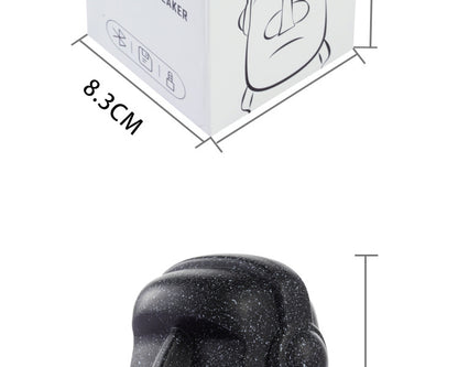 Bluetooth speaker design close-up image 2