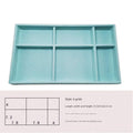 Blue 6 Compartments (Pack of 1)