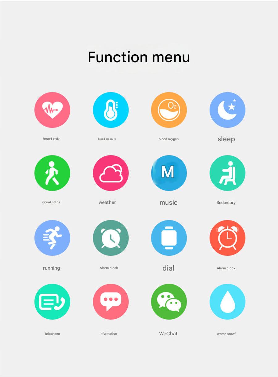 Y9PRO Smart Watch Screen Display