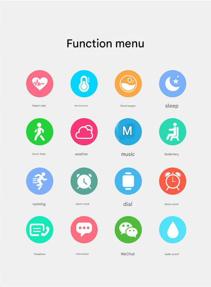 Y9PRO Smart Watch Screen Display