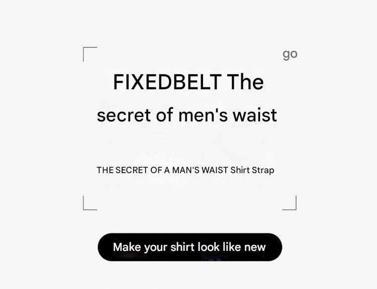 Close up of anti-slip shirt stay application