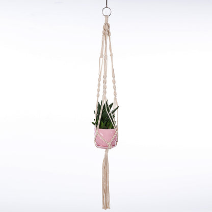 Durable cotton plant hanger showing different pots - image 6