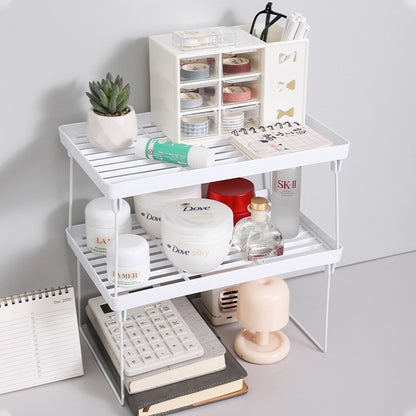 Multipurpose folding rack for home decor