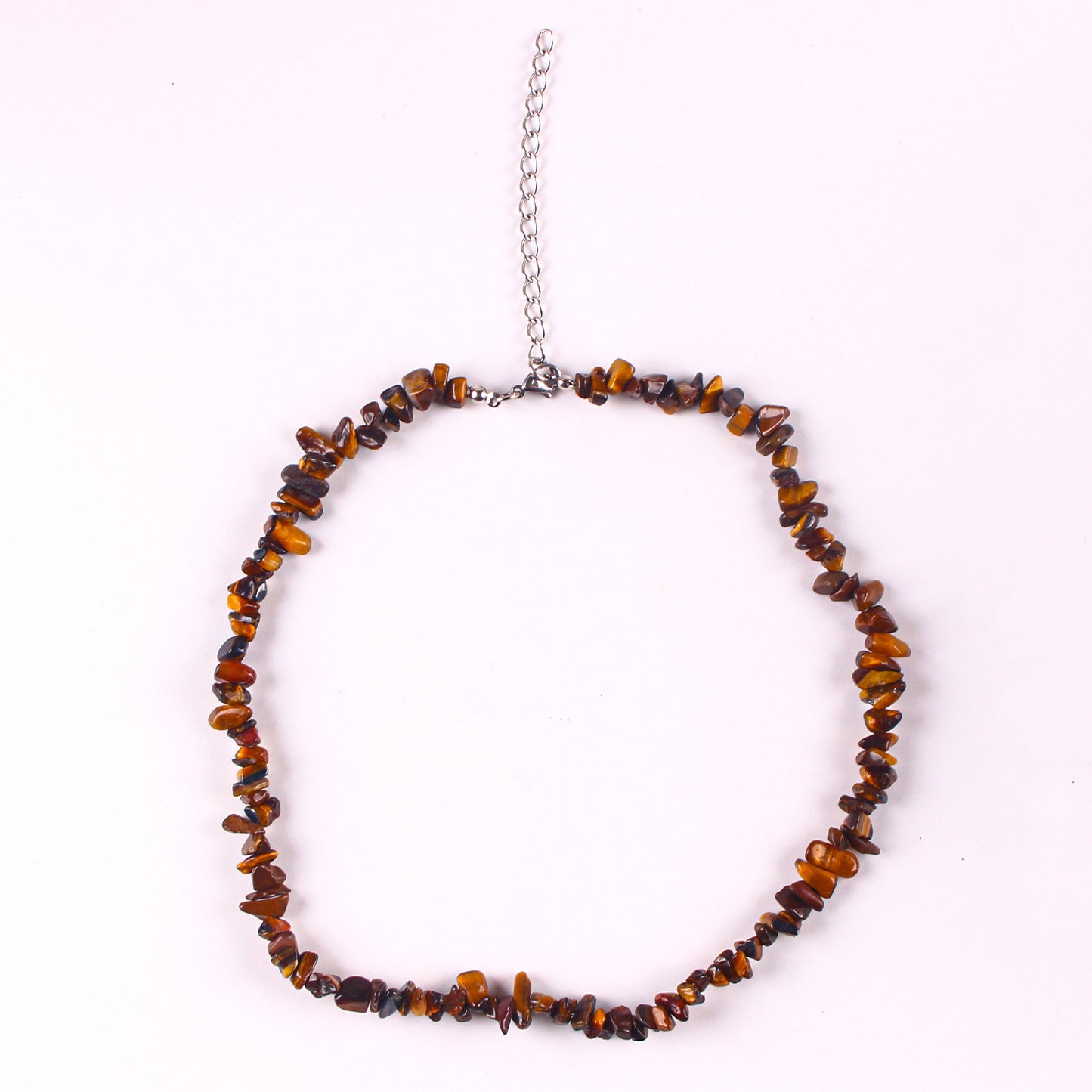 Trendy bohemian necklace flat lay image 8