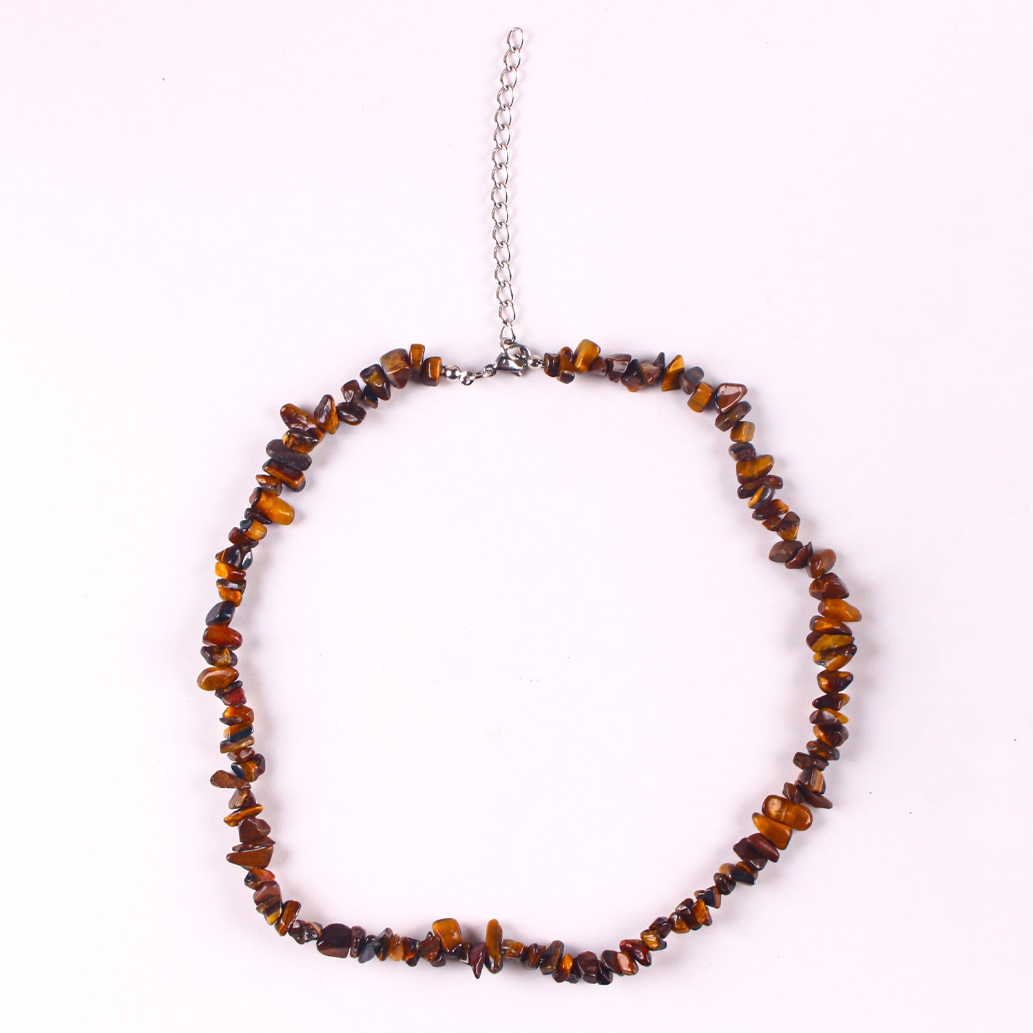 Trendy bohemian necklace flat lay image 8