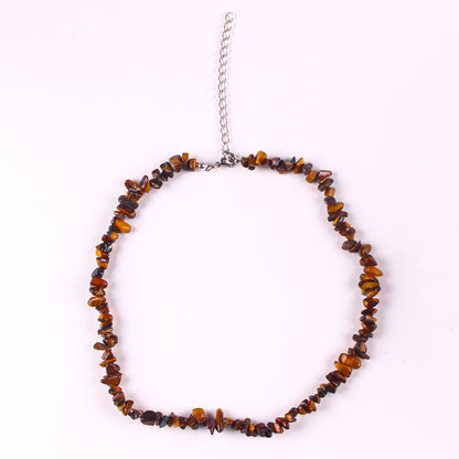 Trendy bohemian necklace flat lay image 8