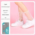 Adult Transparent Short Shoe Covers [2 Pieces]