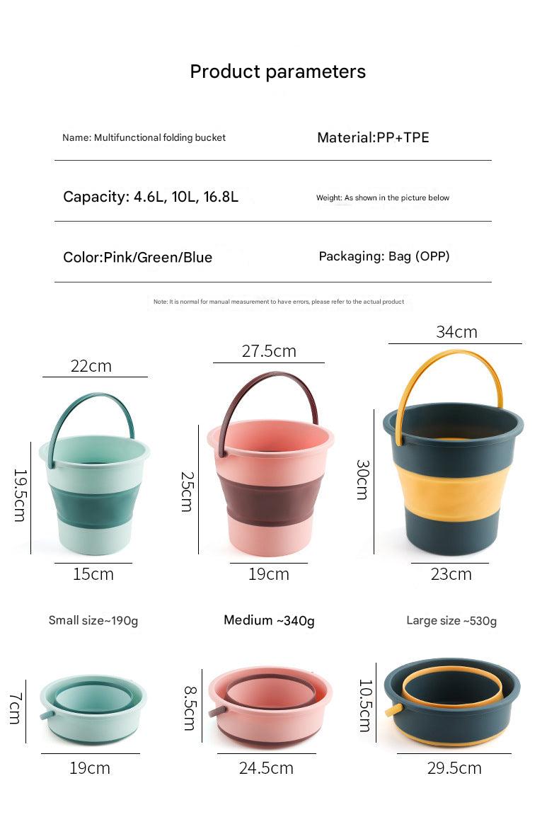 Durable Fishing Bucket Outdoor Use