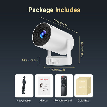 Compact Projector with Connectivity Ports