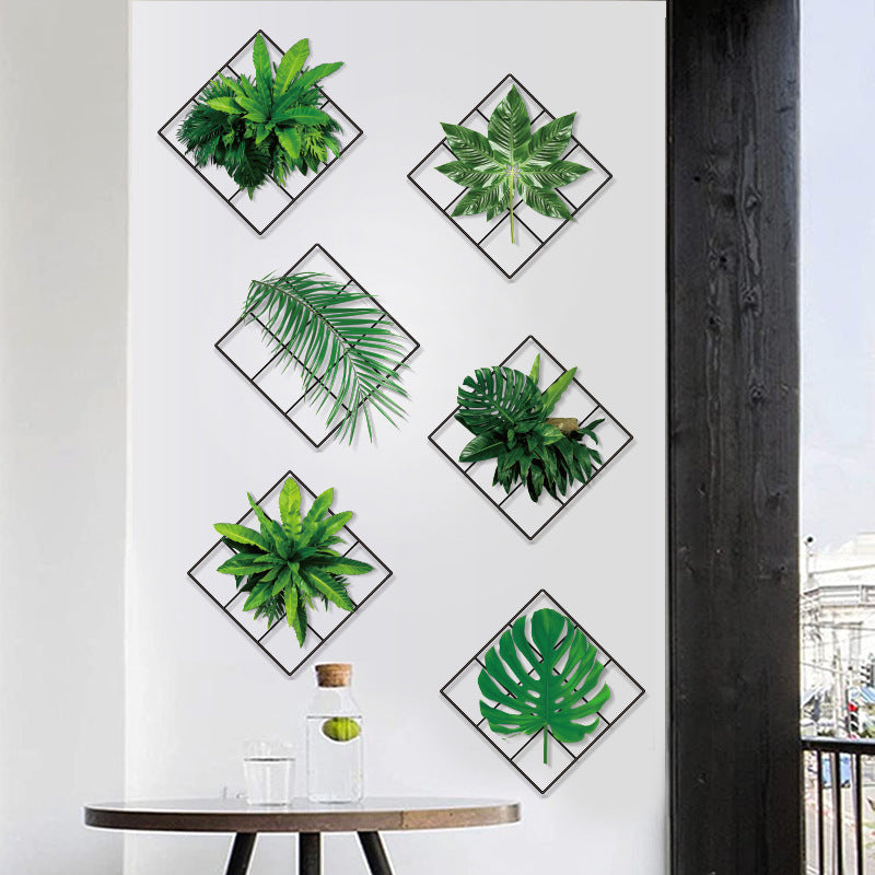 stylish indoor plant decor with hanging basket