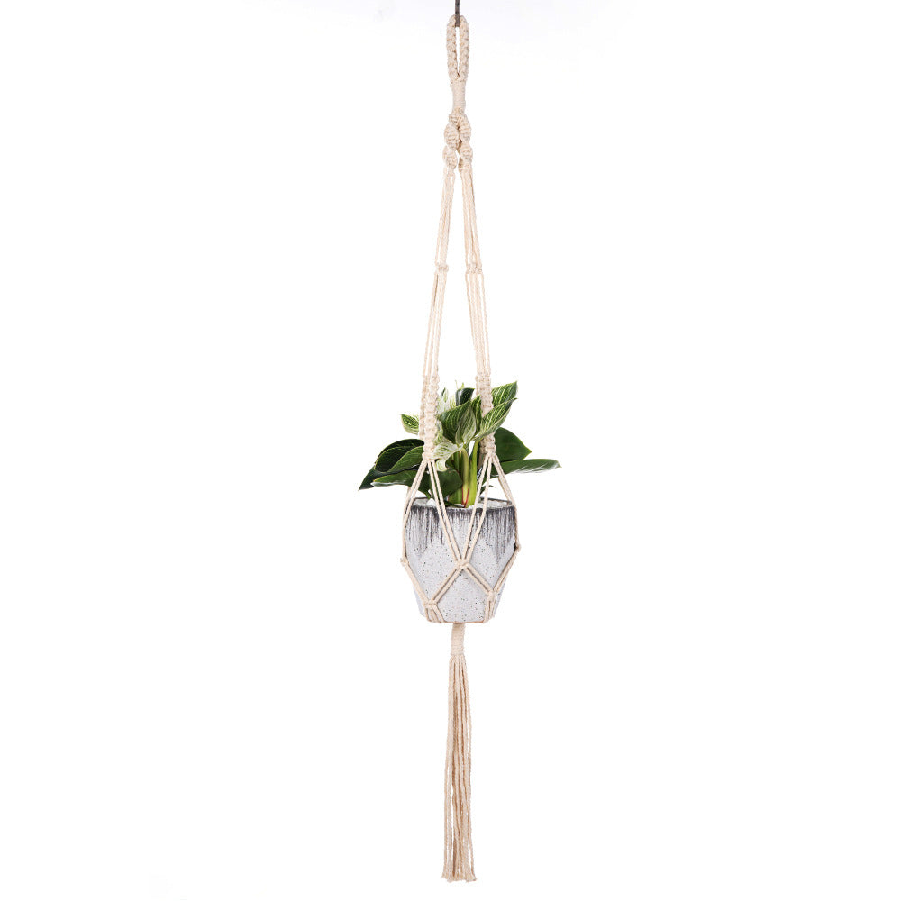 Beautiful cotton rope plant basket - image 8
