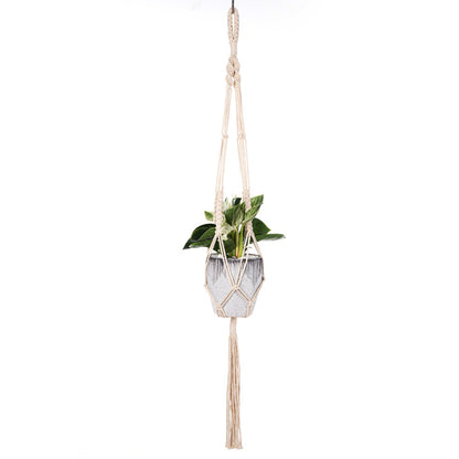 Beautiful cotton rope plant basket - image 8