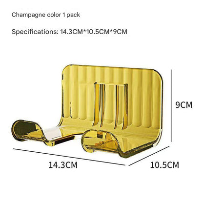 Wall-Mounted Hair Dryer Holder Image 1