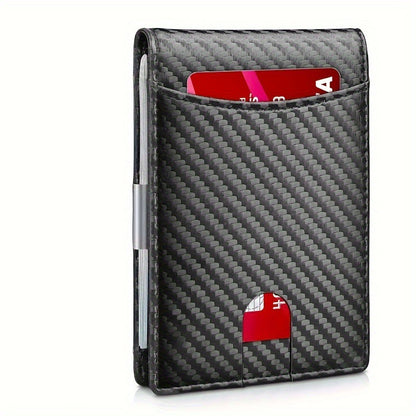Stylish carbon fiber wallet image 5