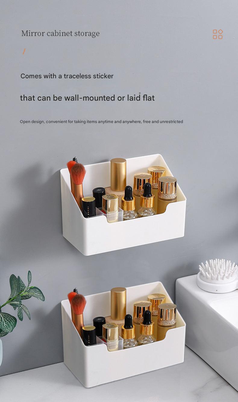 Wall-mounted storage box in a kitchen