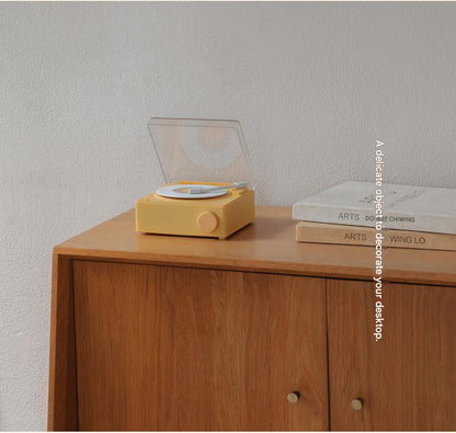 Retro Bluetooth Clock Speaker Image 4