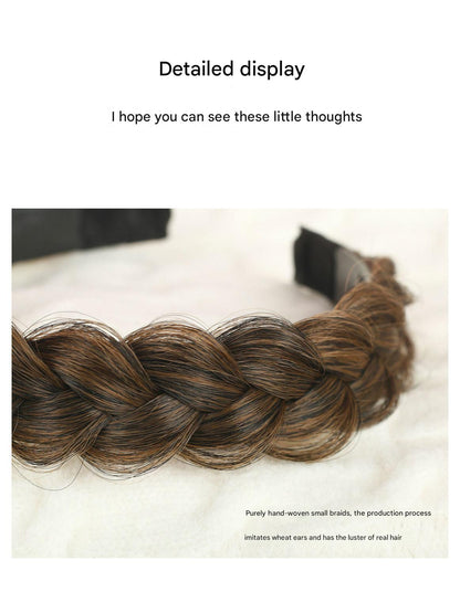 Plastic hairband with anti-slip design