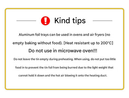 high-density aluminum foil baking dish